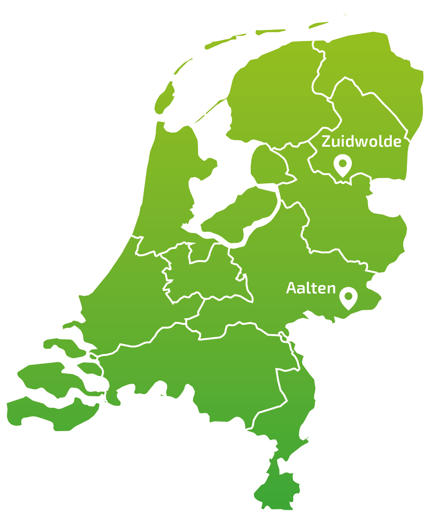 Onze filialen